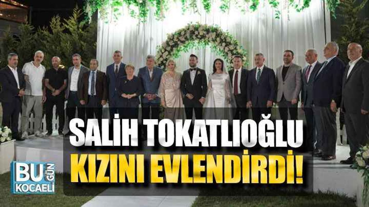 Salih Tokatlıoğlu kızını evlendirdi!